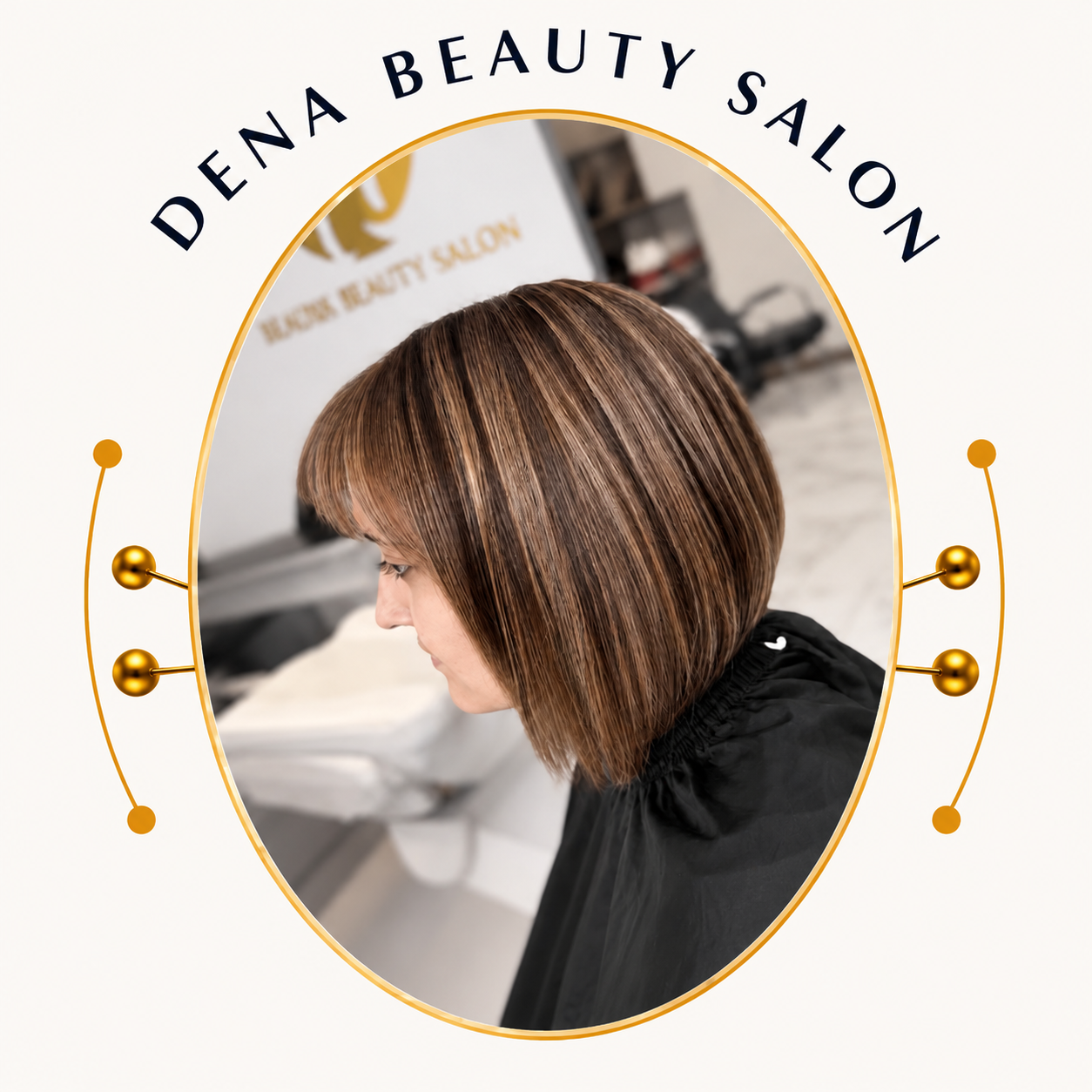 Dimensional Hair Highlights at Dena Beauty Salon