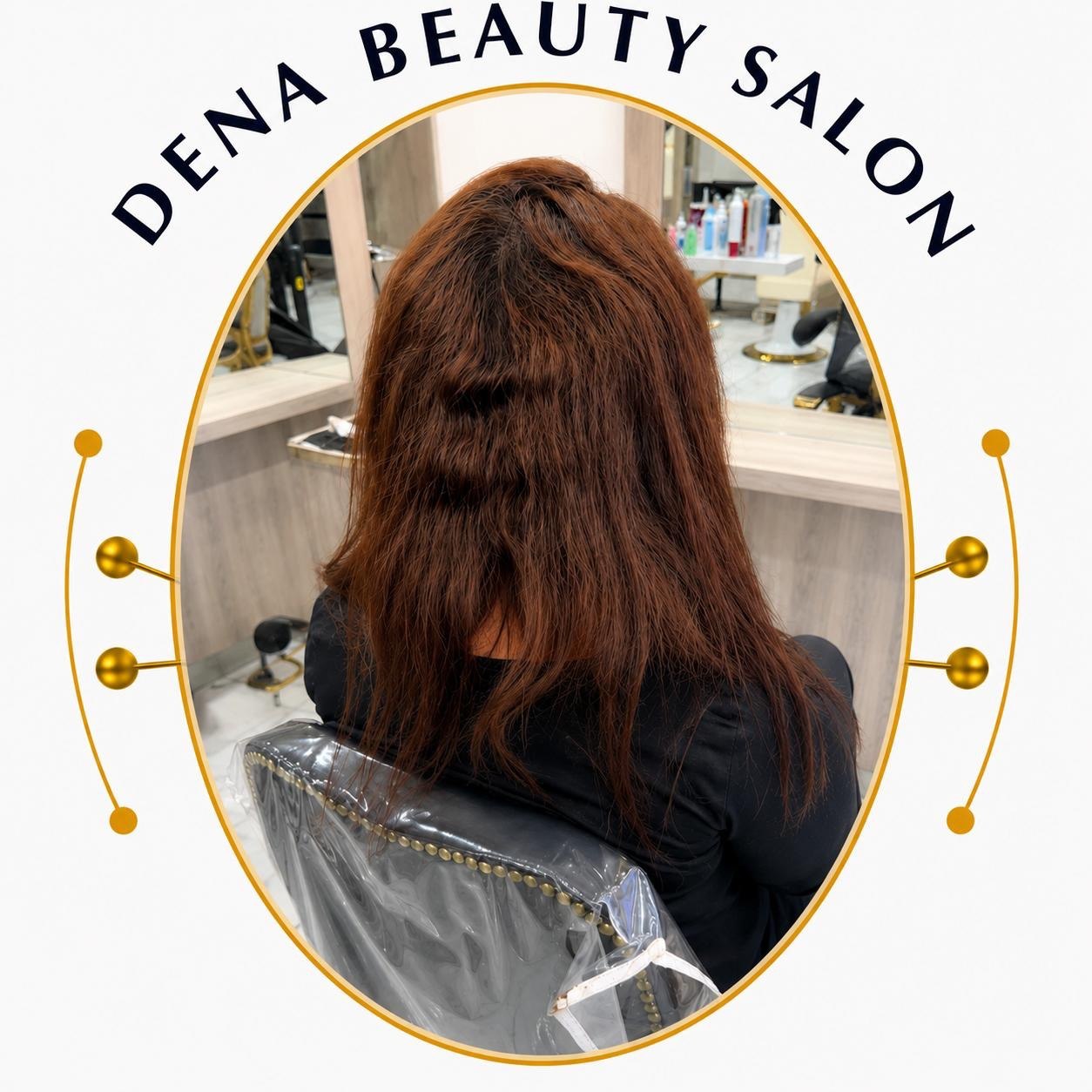 Hair Botox results at Dena Beauty Salon