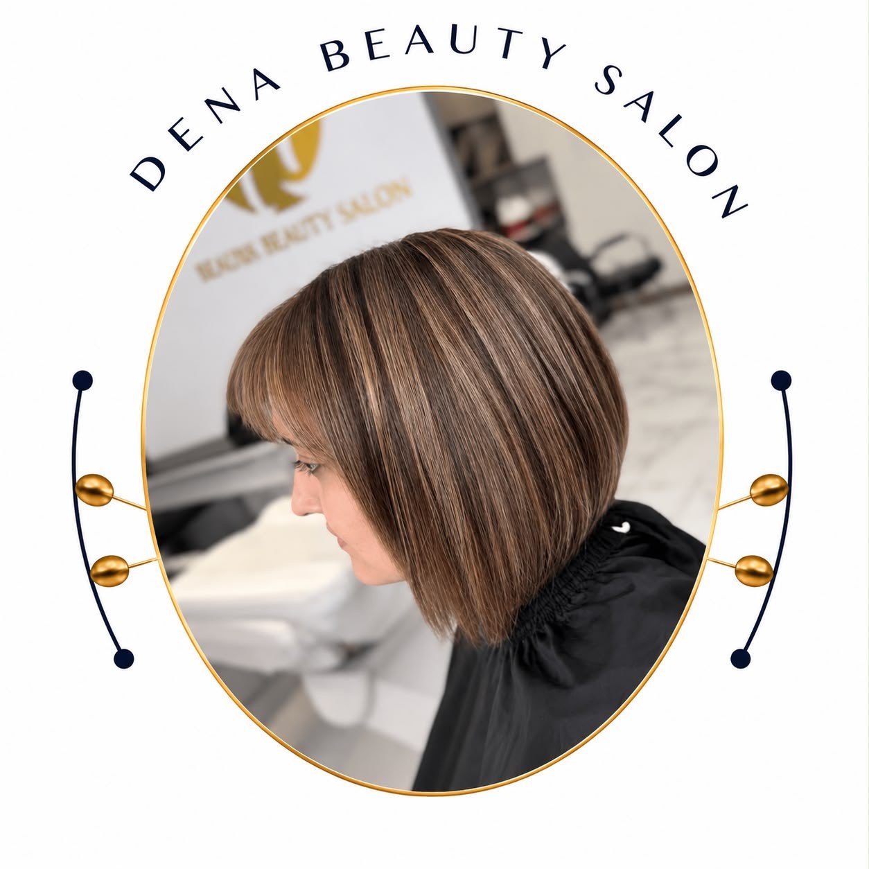 Dimensional Hair Highlights at Dena Beauty Salon