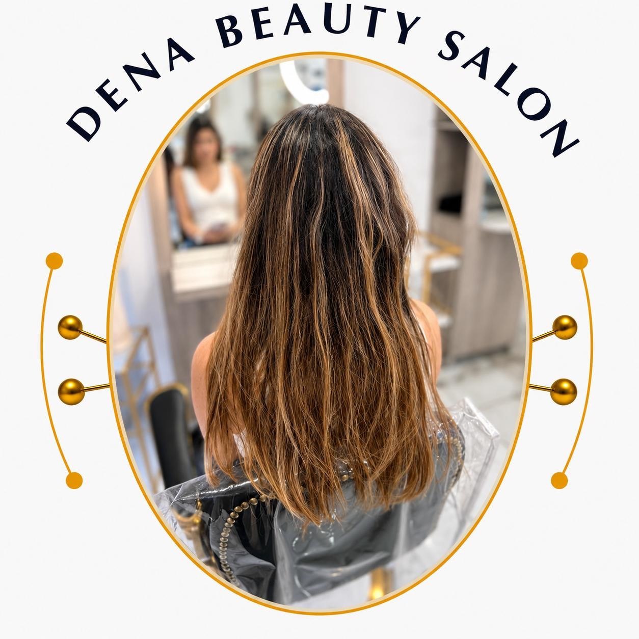 Keratin treatment results at Dena Beauty Salon