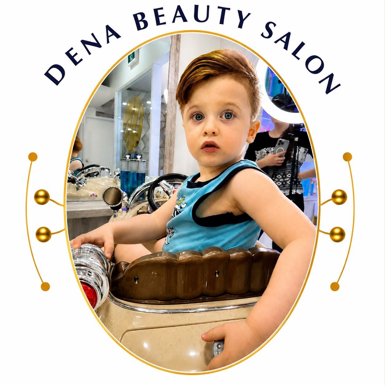 Kids haircut at Dena Beauty Salon North York
