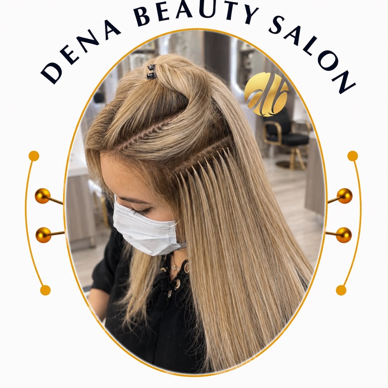 Hair Extensions at Dena Beauty Salon North York Toronto