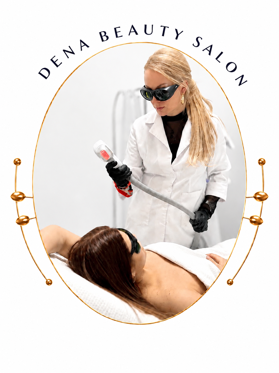 Professional laser hair removal at Dena Beauty Salon