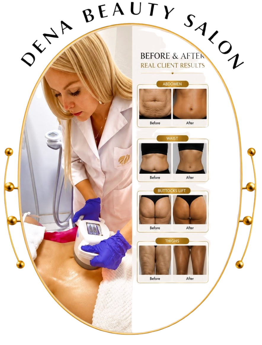 Body contouring visible results at Dena Beauty Salon