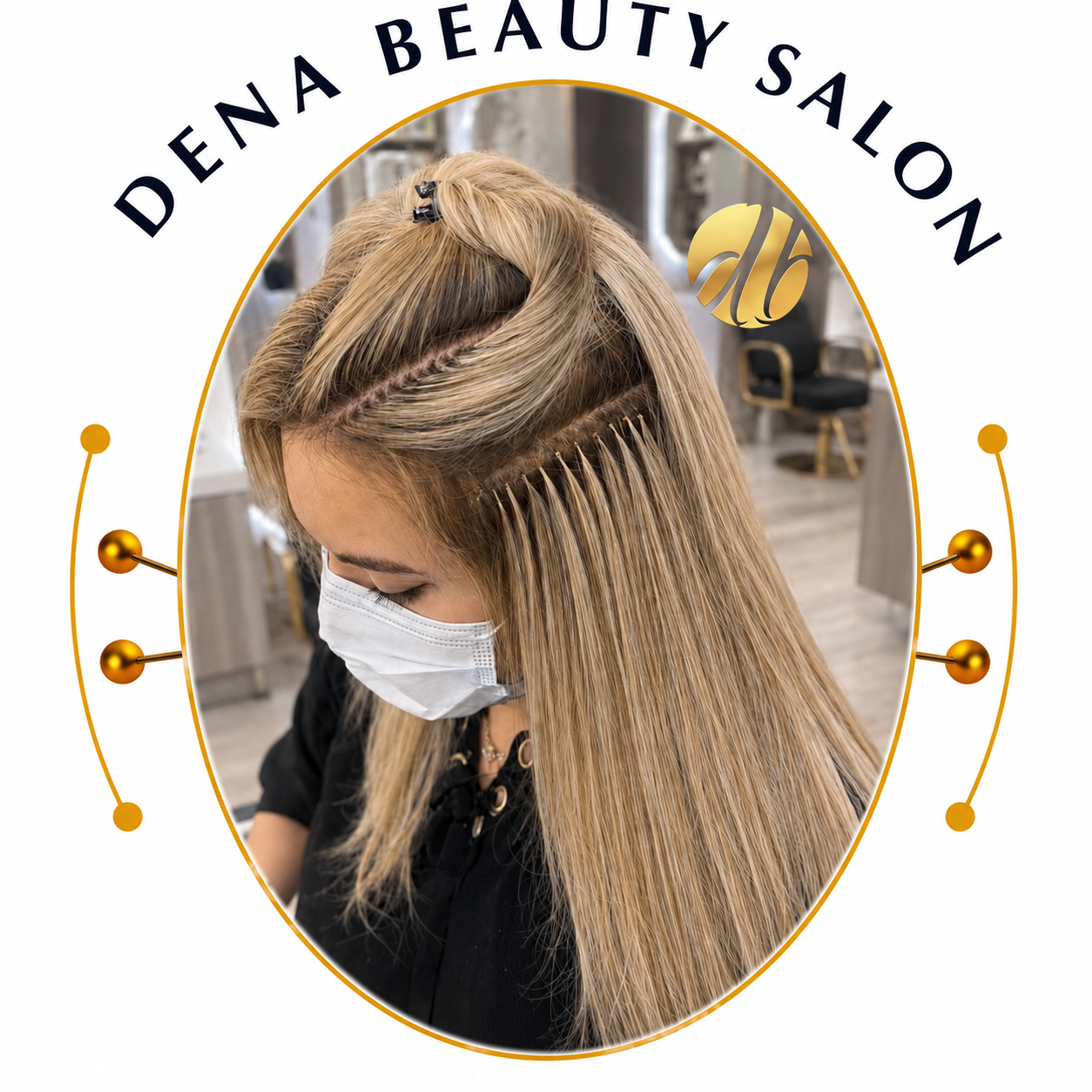 Hair Extensions at Dena Beauty Salon North York Toronto