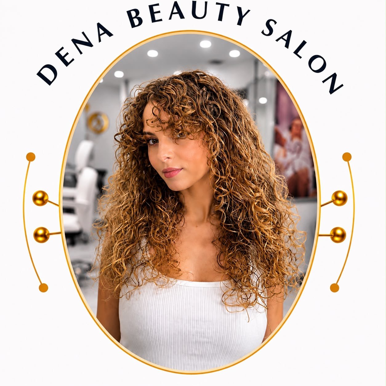 Perm and hair texture service at Dena Beauty Salon