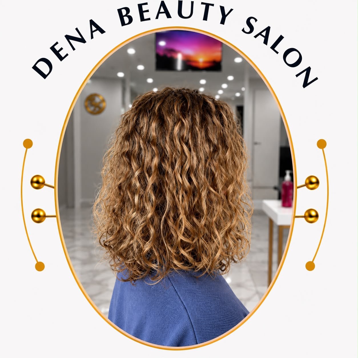 Perm and texture service at Dena Beauty Salon