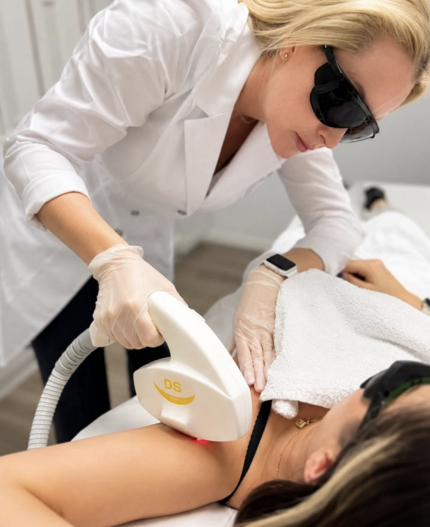 Professional beauty treatment at Dena Beauty Salon