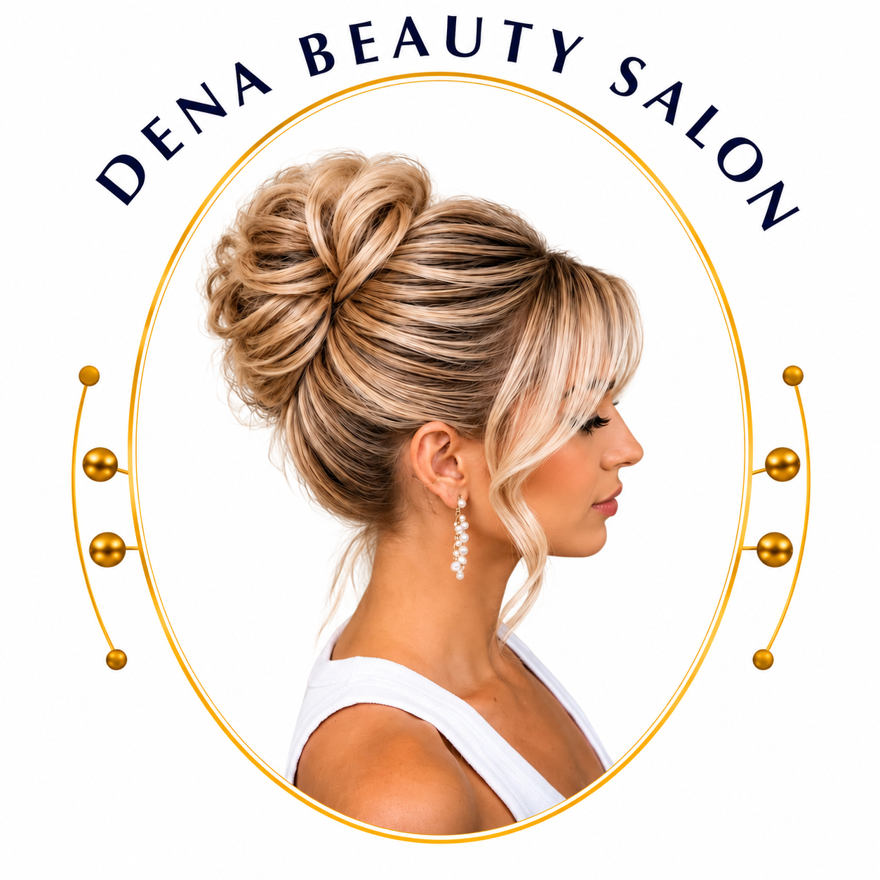 Professional party makeup at Dena Beauty Salon
