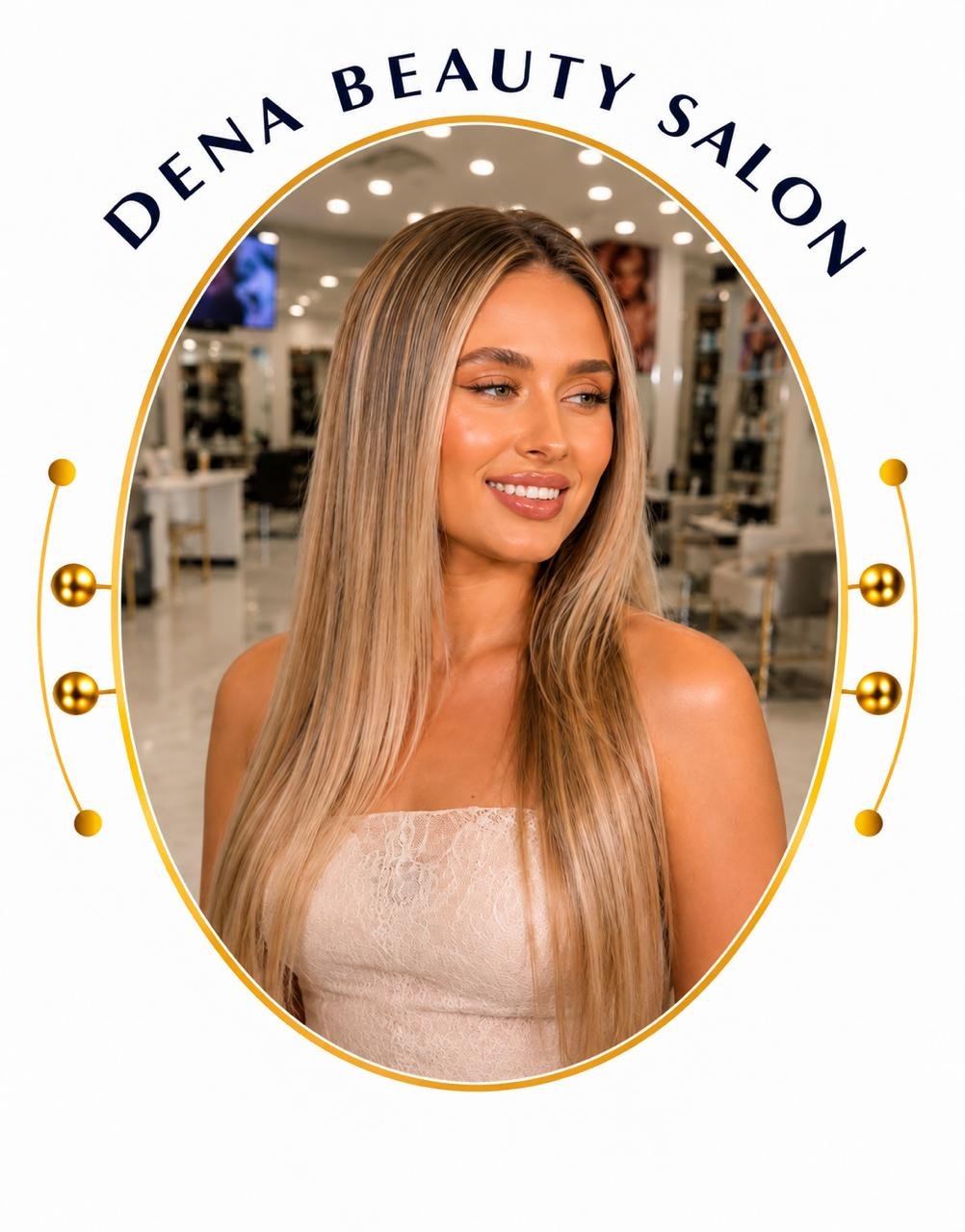 Professional bridal and party makeup at Dena Beauty Salon